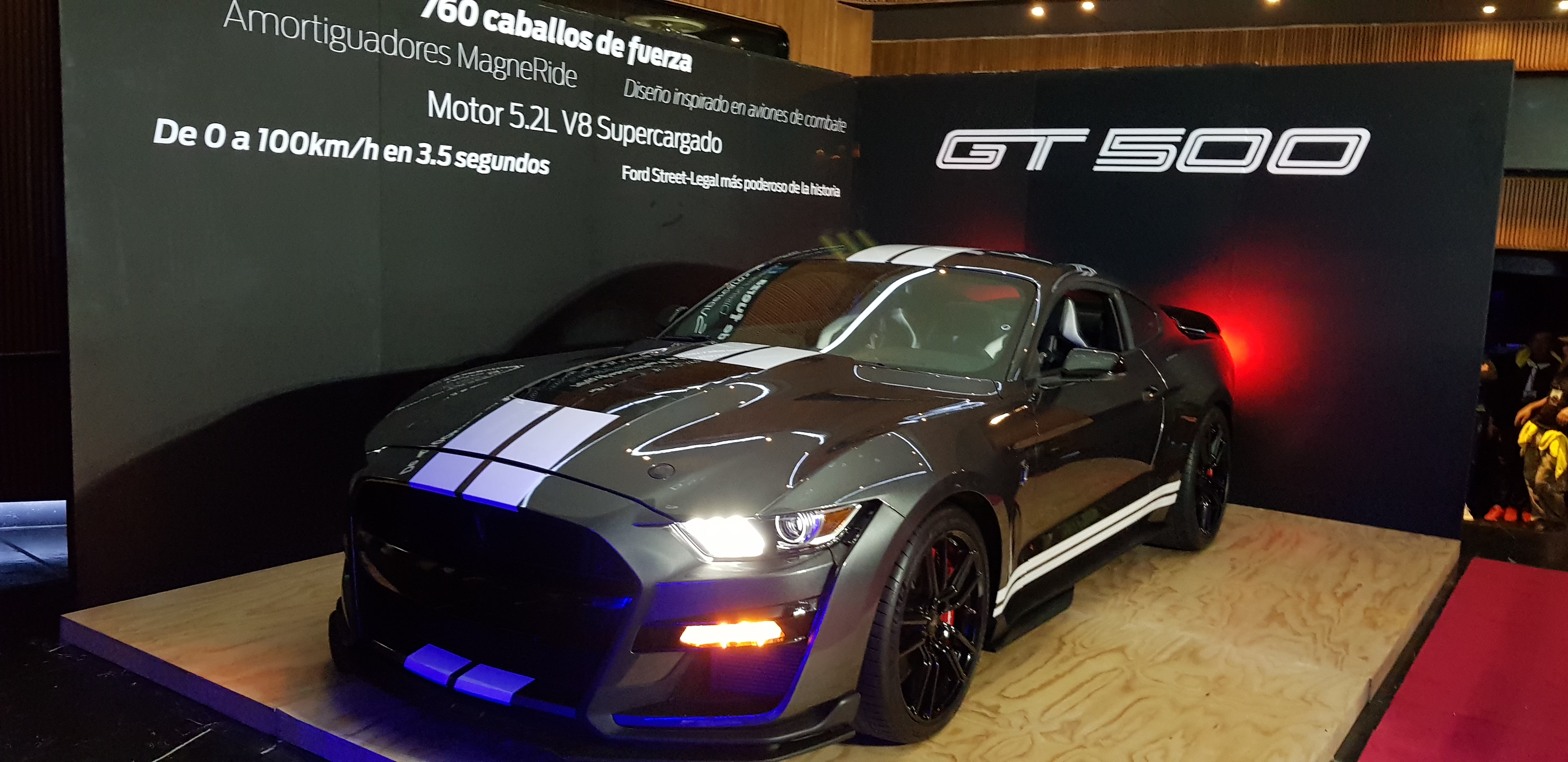 El nuevo Ford Mustang Shelby GT500 ofrecerá 760 caballos de potencia